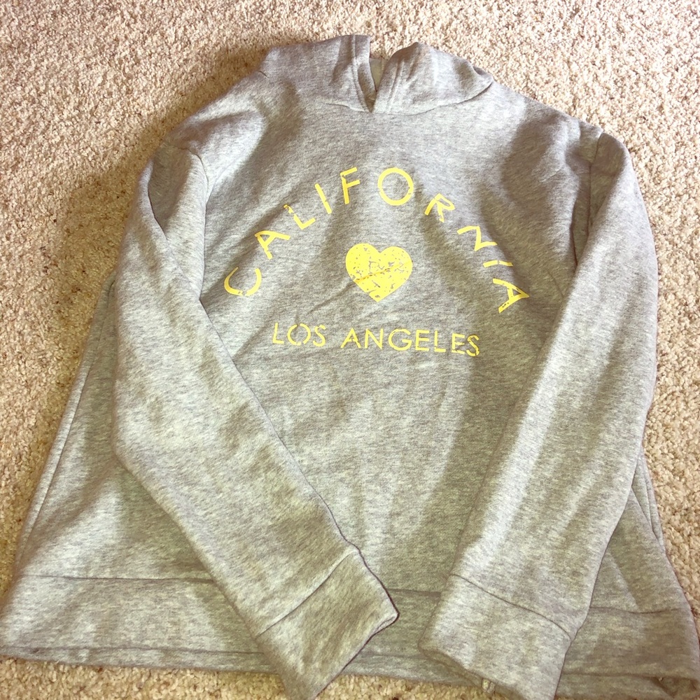 CA Gray Hoodie